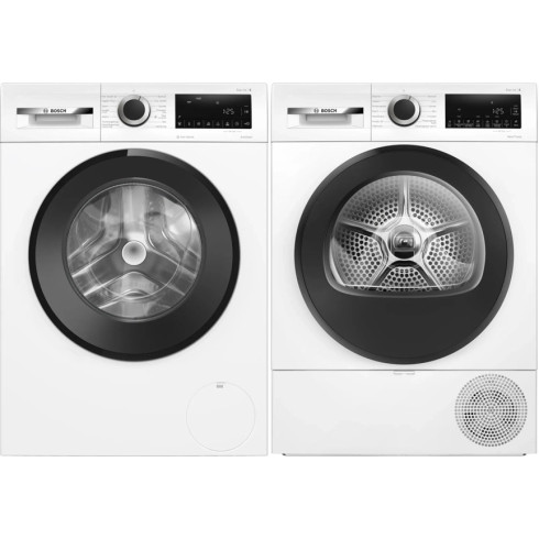 BOSCH WGG244ZTSN + WQG2420ESN (Skalbimo įrangos...