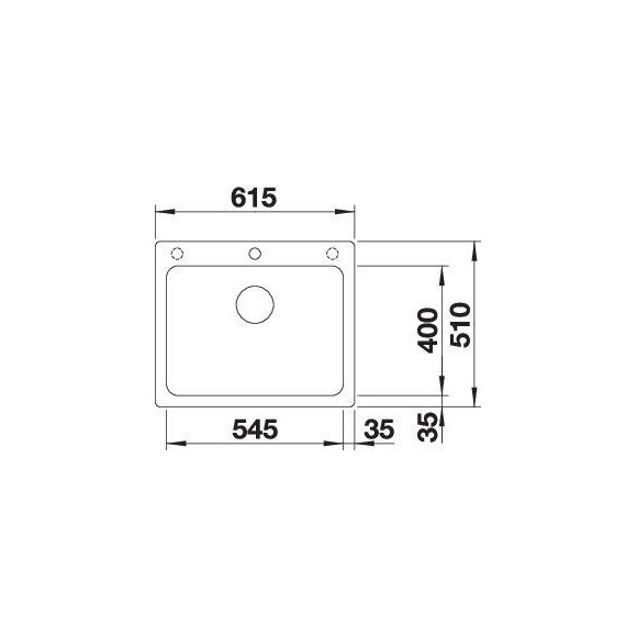 BLANCO NAYA 6 SILG PDUR O.AF (Plautuvė)