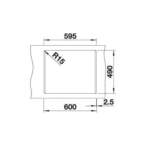 BLANCO NAYA 6 SILG PDUR O.AF (Plautuvė)