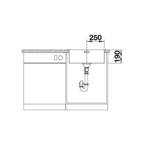 BLANCO ANDANO 500-IF SATIN InFino O.AF, 522965...