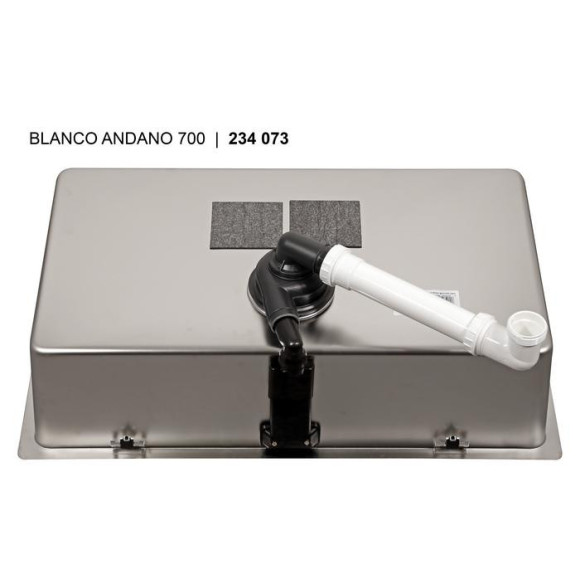 BLANCO ANDANO 700-U SATIN InFino O.AF, 522971 (Plautuvė)