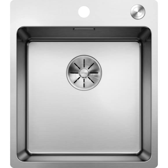 BLANCO ANDANO 400-IF/A SATIN InFino M.PC, 525244 (Plautuvė)