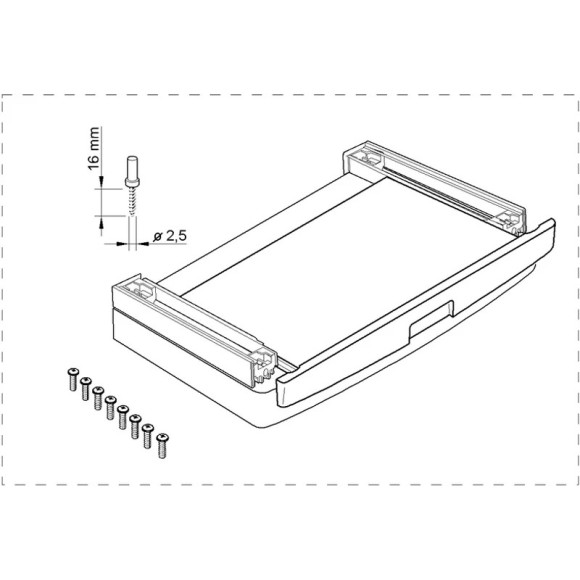 BOSCH WTZ2800 (Sujungimo rėmelis)