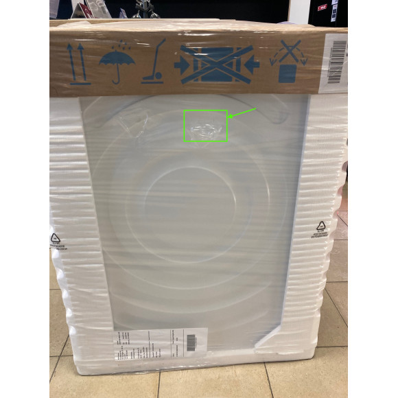 BOSCH WGK264ZLSN (Skalbimo mašina) su tr. pažeidimu