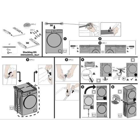BEKO NPSKW (Sujungimo rėmelis)