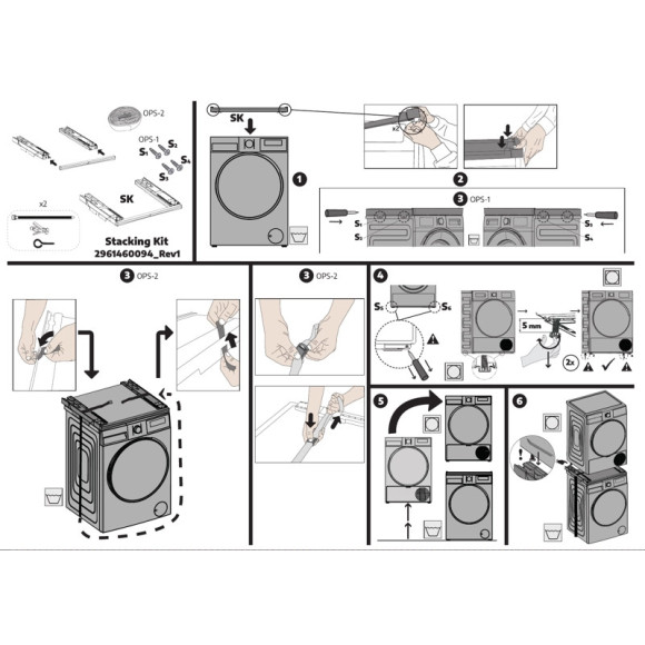 BEKO NPSKW (Sujungimo rėmelis)
