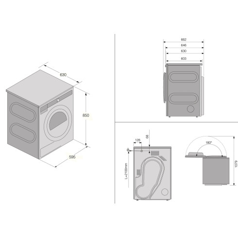 ASKO T108HCW (Džiovyklė)