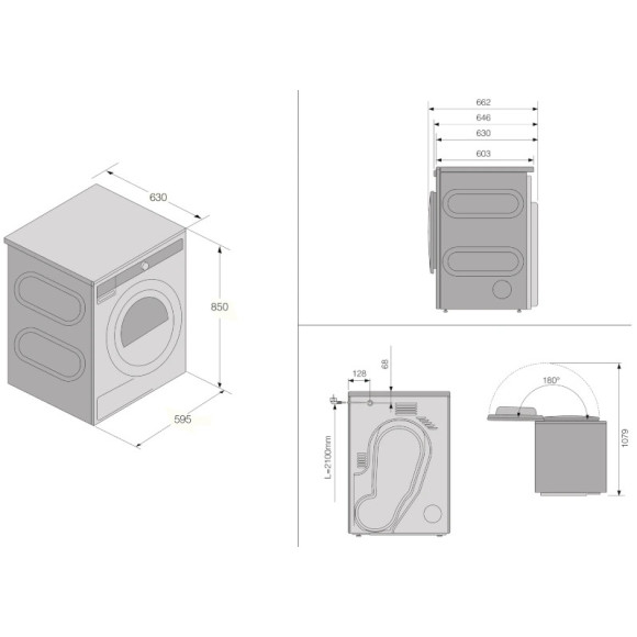 ASKO T108HBW (Džiovyklė)