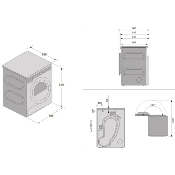 ASKO T309HCW (Džiovyklė)