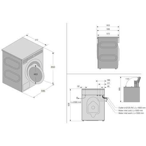 ASKO W7096XG (Skalbimo mašina)