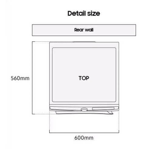SAMSUNG WD90DG6G94BKU4 (Skalbimo mašina)