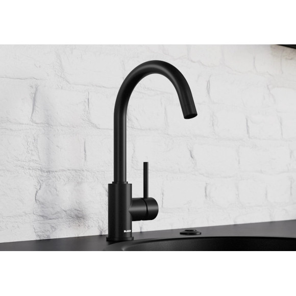 BLANCO MIDA ECO Black matt, 528156 (Maišytuvas)