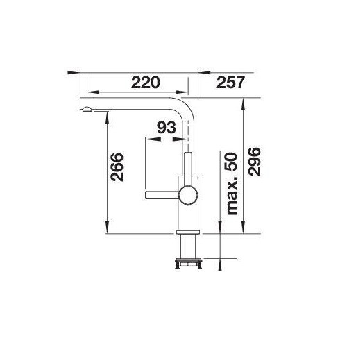BLANCO LANORA ECO Stainless steel, 528151...