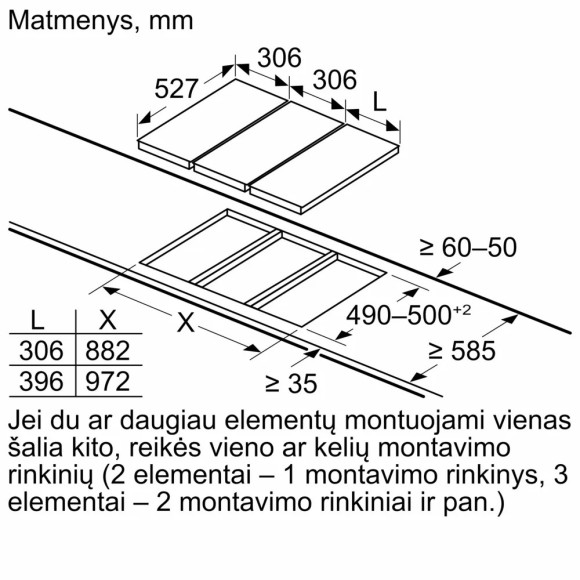 BOSCH PXX375FB1E (Indukcinė kaitlentė)