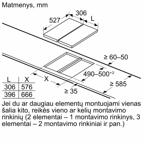 BOSCH PXX375FB1E (Indukcinė kaitlentė)