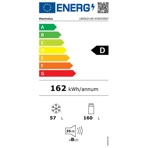 Electrolux LNS5LD14S (Šaldytuvas)