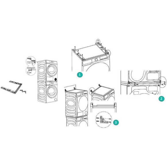 GORENJE SKHNE70W (Sujungimo rėmelis)