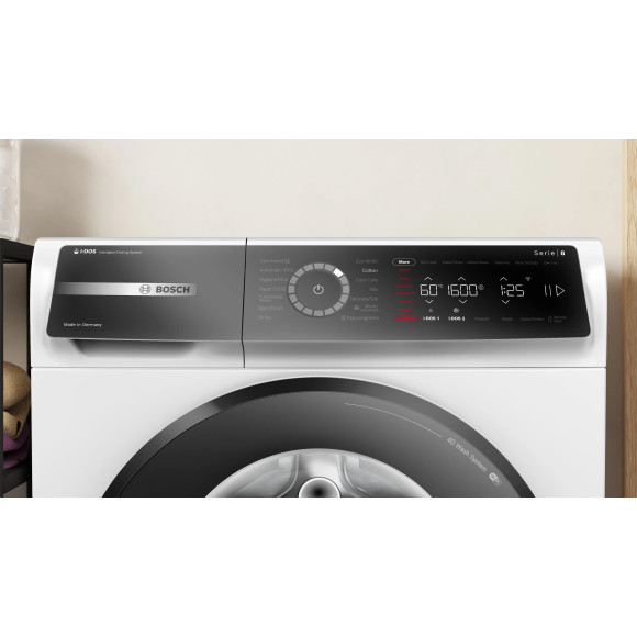 BOSCH WGB266AWSN i-DOS (Skalbimo mašina)