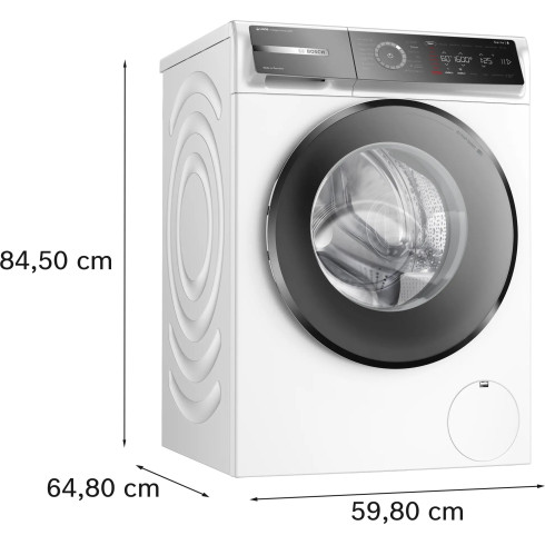 BOSCH WGB266AWSN i-DOS (Skalbimo mašina)