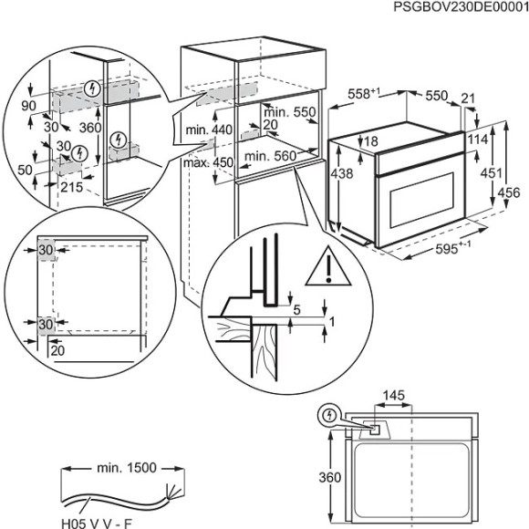 AEG TK6NK40PB (Orkaitė)