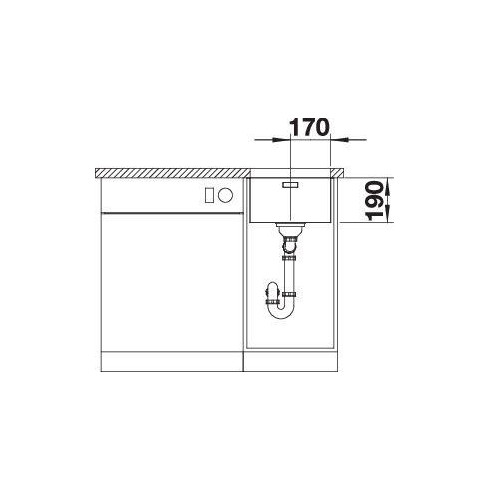 BLANCO ANDANO 340-U SATIN InFino O.AF, 522955...