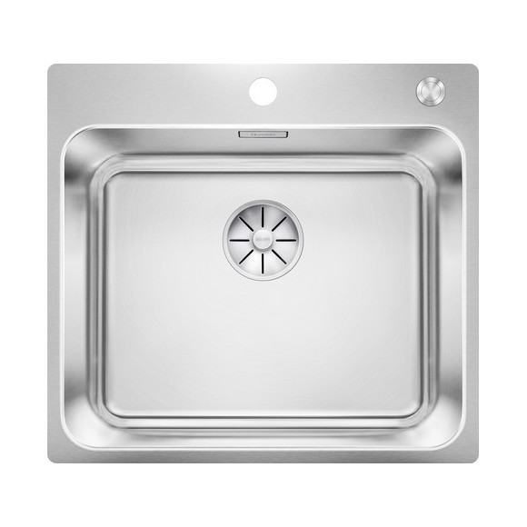 BLANCO SOLIS 500-IF/A BRUSHED InFino M.PC, 526124 (Plautuvė)