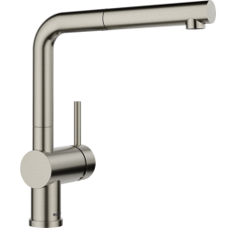 BLANCO LINUS-S Satin Platinum, 527699 (Maišytuvas)
