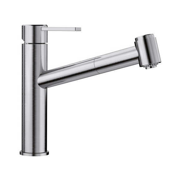 BLANCO AMBIS-S Brushed Stainless steel HD, 523119 (Maišytuvas)