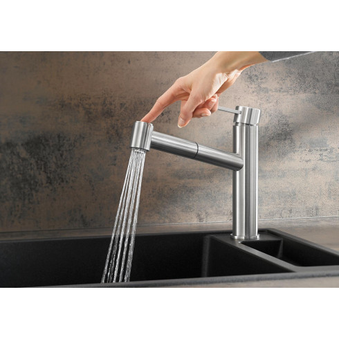 BLANCO AMBIS-S Brushed Stainless steel HD,...