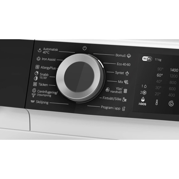 BOSCH WGK264FLSN i-Dos (Skalbimo mašina)