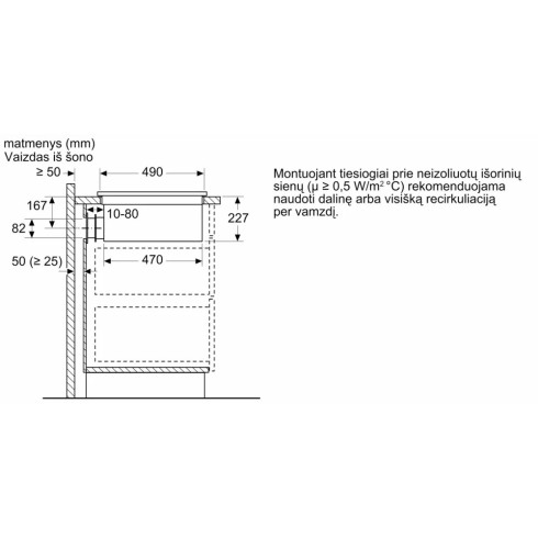 BOSCH PVQ81AH26E (Kaitlentė su integruotu...