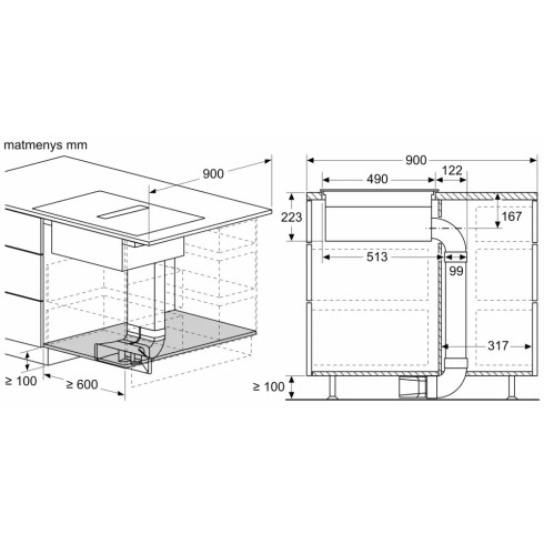 BOSCH PVQ81AH26E (Kaitlentė su integruotu...