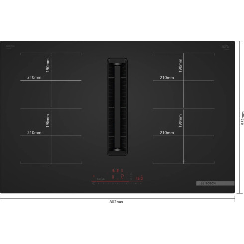 BOSCH PVQ81AH26E (Kaitlentė su integruotu...