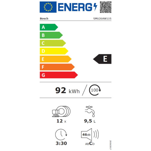 BOSCH SMU26AW11S (Indaplovė)
