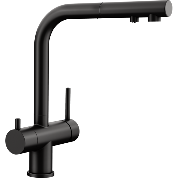 BLANCO FONTAS-S II Black matt HD, 526672 (Maišytuvas)