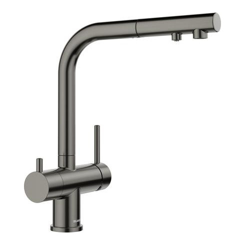 BLANCO FONTAS-S II Satin Dark Steel, 527737...