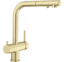 BLANCO FONTAS-S II Satin gold HD, 526694 (Maišytuvas)