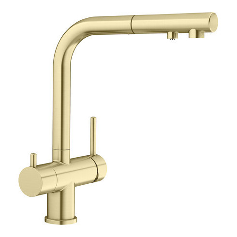 BLANCO FONTAS-S II Satin gold HD, 526694...