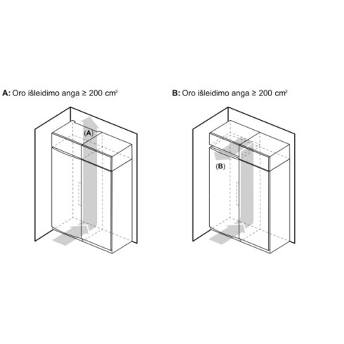 BOSCH GSN36VCCG (Šaldiklis)