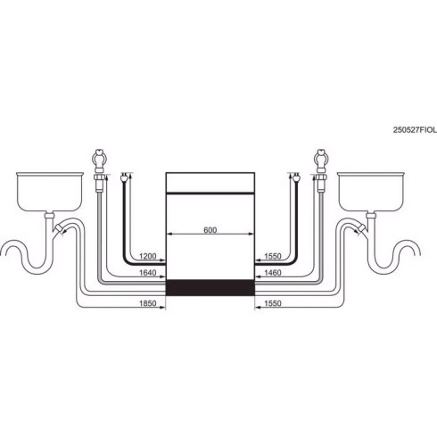 Electrolux E82LX520T (Indaplovė)