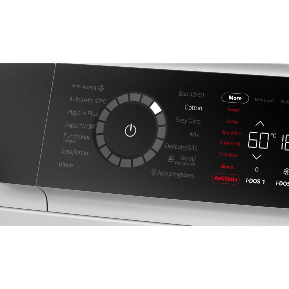 BOSCH WGB266AWSN i-DOS su tr. pažeidimu (Skalbimo mašina)