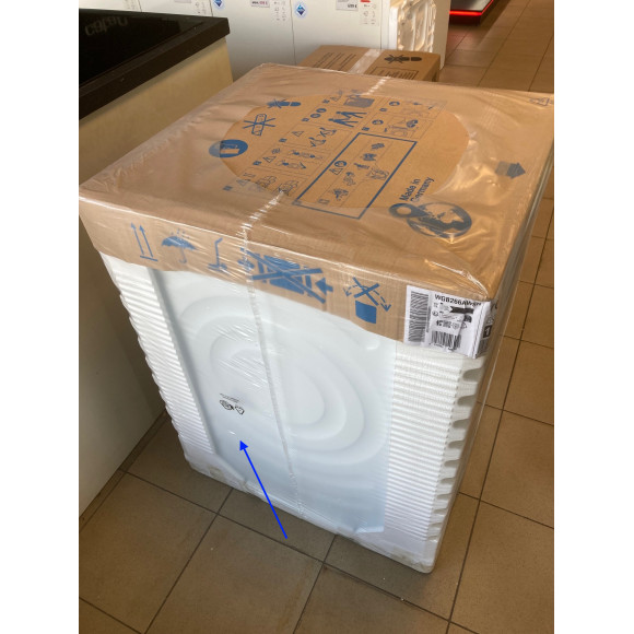 BOSCH WGB266AWSN i-DOS su tr. pažeidimu (Skalbimo mašina)