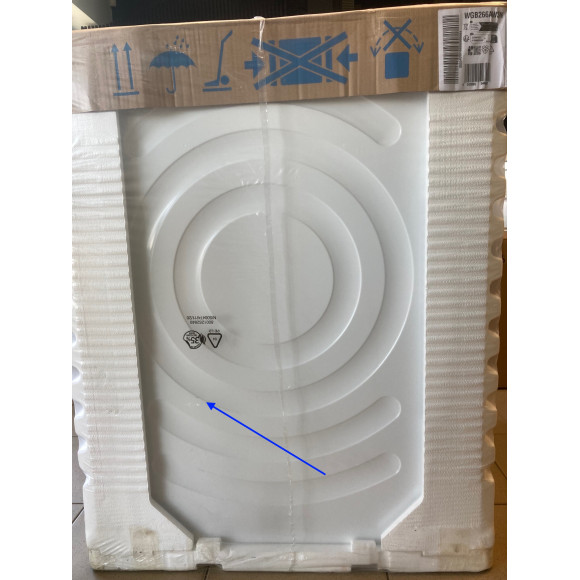 BOSCH WGB266AWSN i-DOS su tr. pažeidimu (Skalbimo mašina)