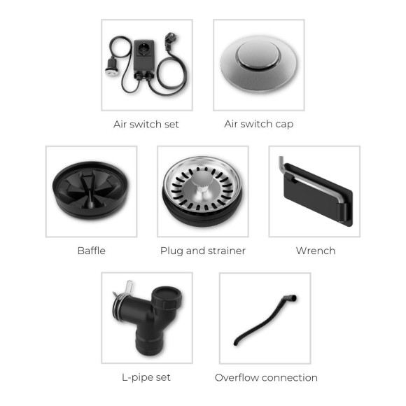 BLANCO FWD Medium (Maisto atliekų smulkintuvas)