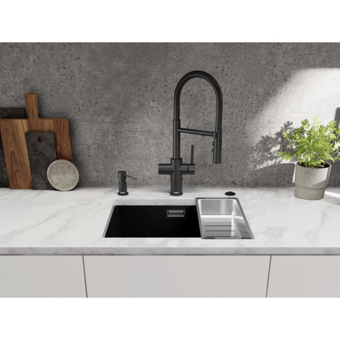 BLANCO FWD Black matt (Mygtuko apdaila)