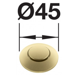 BLANCO FWD Satin gold (Mygtuko apdaila) 2