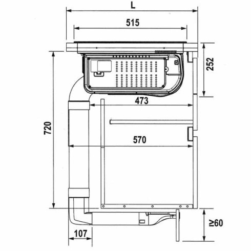 Elica KIT0167757 (Recirkuliacijos komplektas)