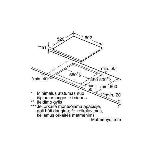 SIEMENS ED675FSB5E (Indukcinė kaitlentė)