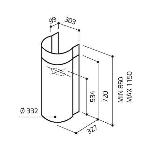 Elica STONE WH/A/33 (Gartraukis)