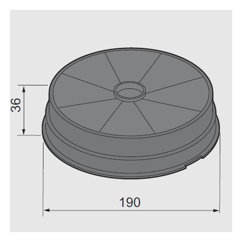 Allenzi ACK62836 (Anglies filtras)